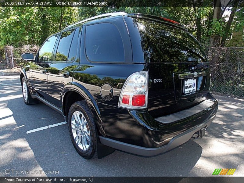 Obsidian Black / Desert Sand 2009 Saab 9-7X 4.2i AWD
