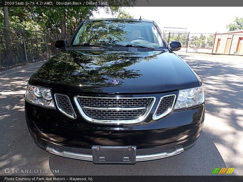 Obsidian Black / Desert Sand 2009 Saab 9-7X 4.2i AWD