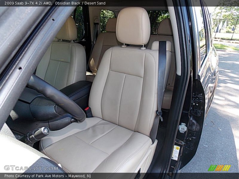 Obsidian Black / Desert Sand 2009 Saab 9-7X 4.2i AWD