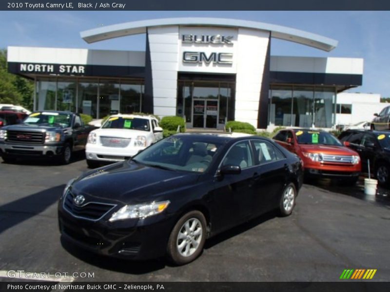 Black / Ash Gray 2010 Toyota Camry LE