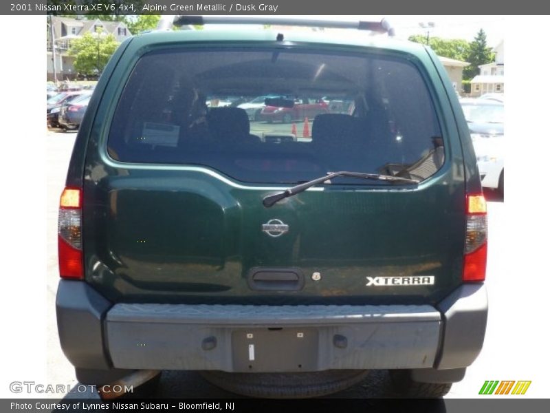 Alpine Green Metallic / Dusk Gray 2001 Nissan Xterra XE V6 4x4