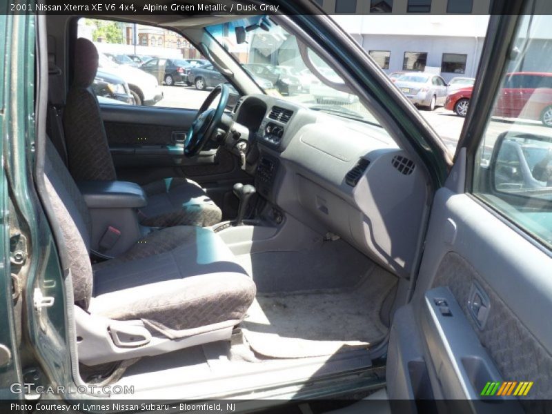 Alpine Green Metallic / Dusk Gray 2001 Nissan Xterra XE V6 4x4