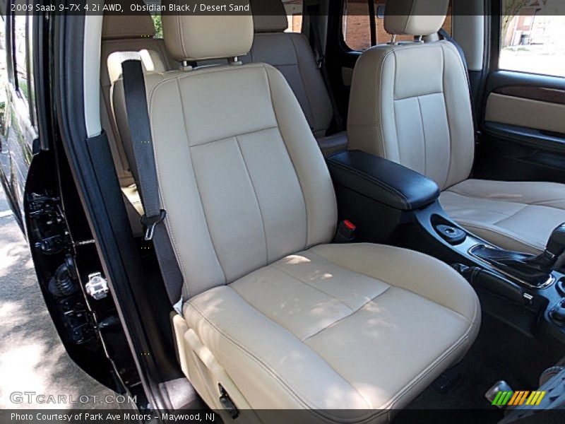Obsidian Black / Desert Sand 2009 Saab 9-7X 4.2i AWD