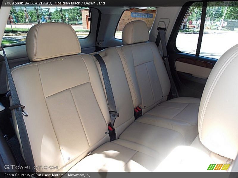 Obsidian Black / Desert Sand 2009 Saab 9-7X 4.2i AWD
