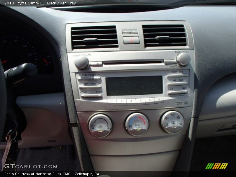 Black / Ash Gray 2010 Toyota Camry LE