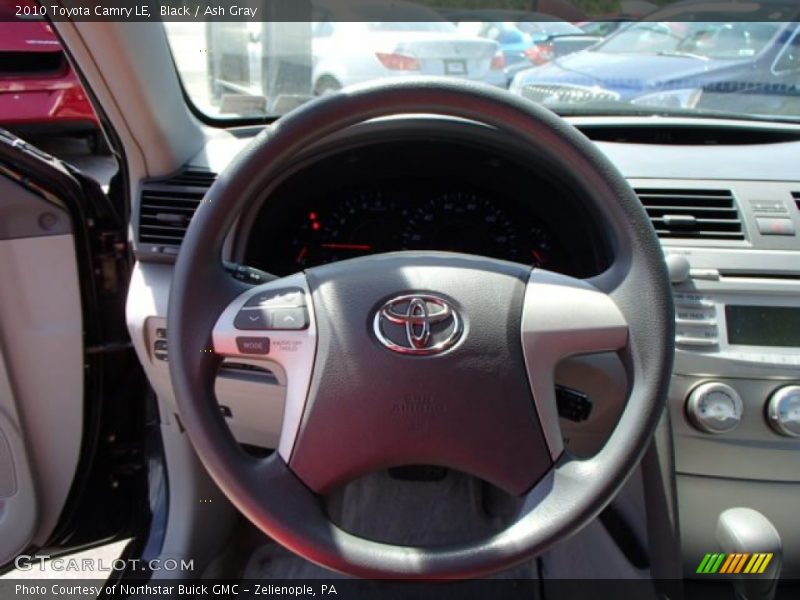Black / Ash Gray 2010 Toyota Camry LE