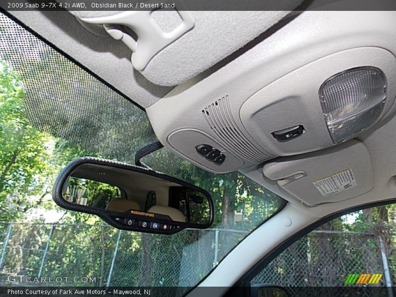 Obsidian Black / Desert Sand 2009 Saab 9-7X 4.2i AWD