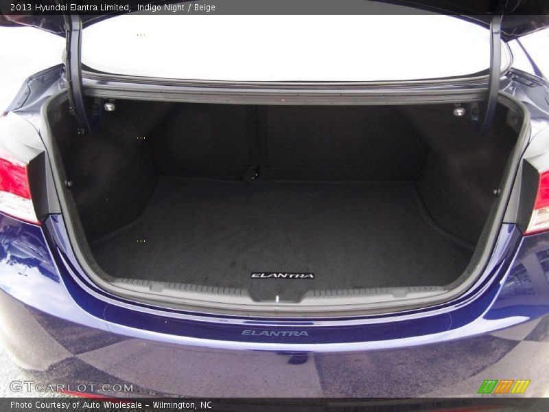 Indigo Night / Beige 2013 Hyundai Elantra Limited