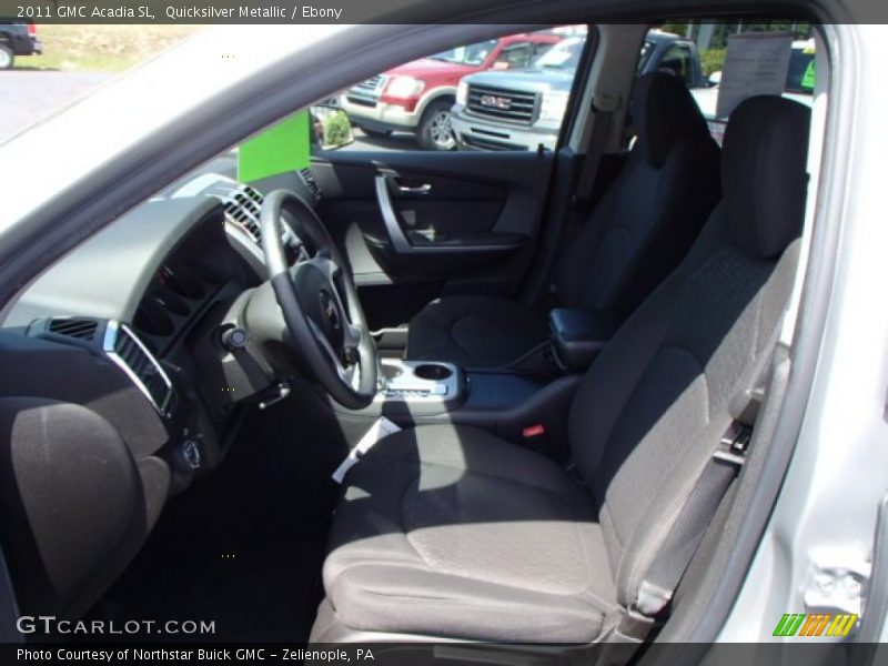Quicksilver Metallic / Ebony 2011 GMC Acadia SL