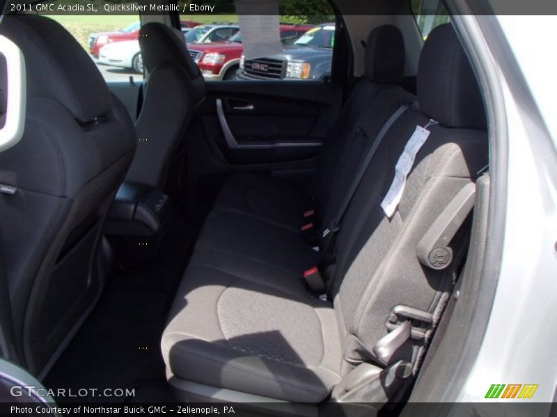 Quicksilver Metallic / Ebony 2011 GMC Acadia SL