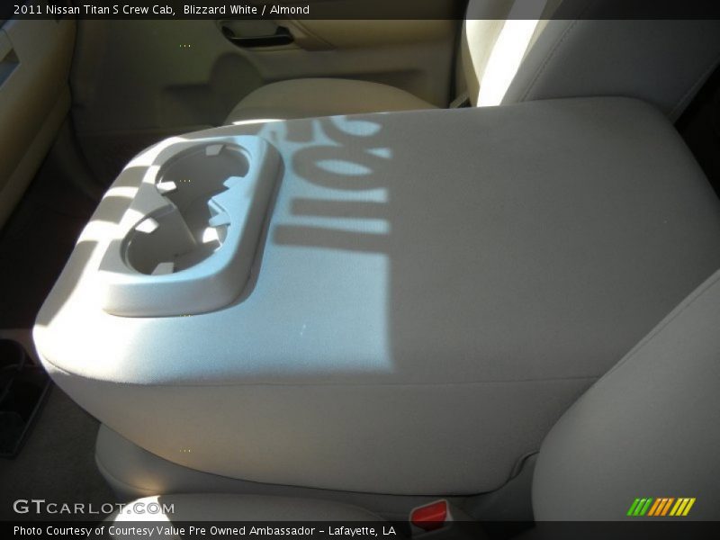 Blizzard White / Almond 2011 Nissan Titan S Crew Cab