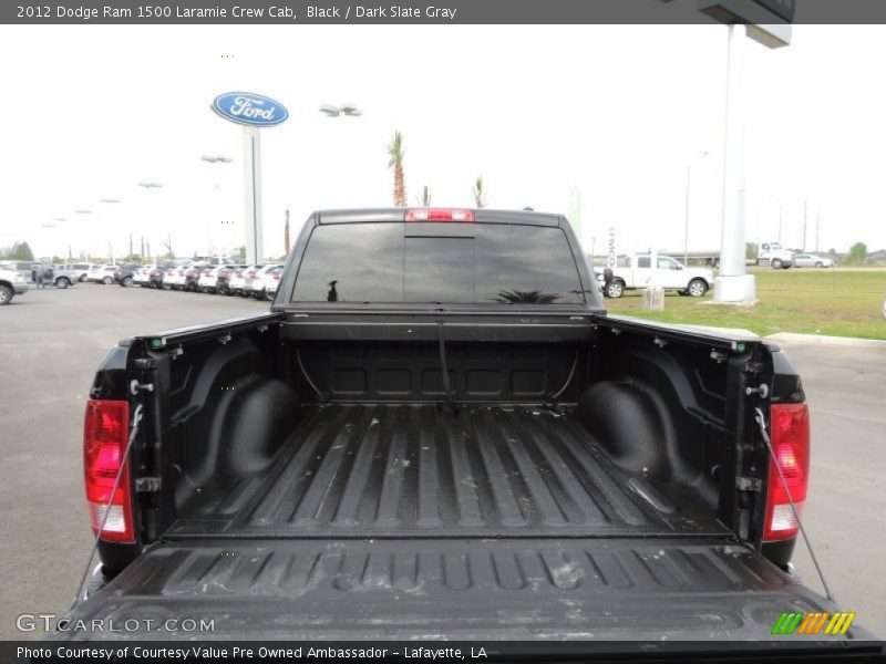 Black / Dark Slate Gray 2012 Dodge Ram 1500 Laramie Crew Cab