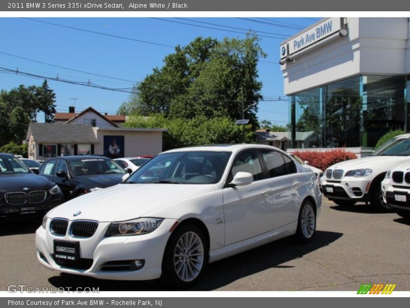 Alpine White / Black 2011 BMW 3 Series 335i xDrive Sedan
