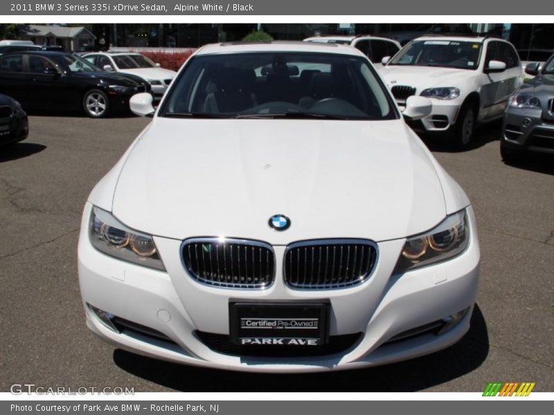 Alpine White / Black 2011 BMW 3 Series 335i xDrive Sedan