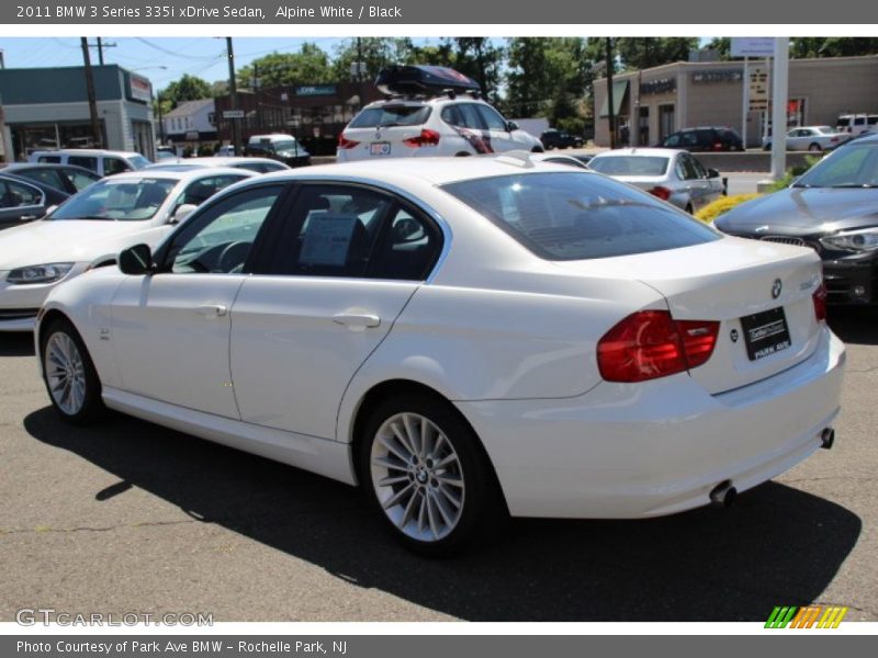 Alpine White / Black 2011 BMW 3 Series 335i xDrive Sedan