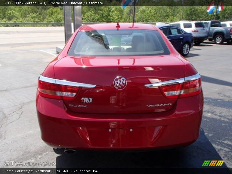 Crystal Red Tintcoat / Cashmere 2013 Buick Verano FWD