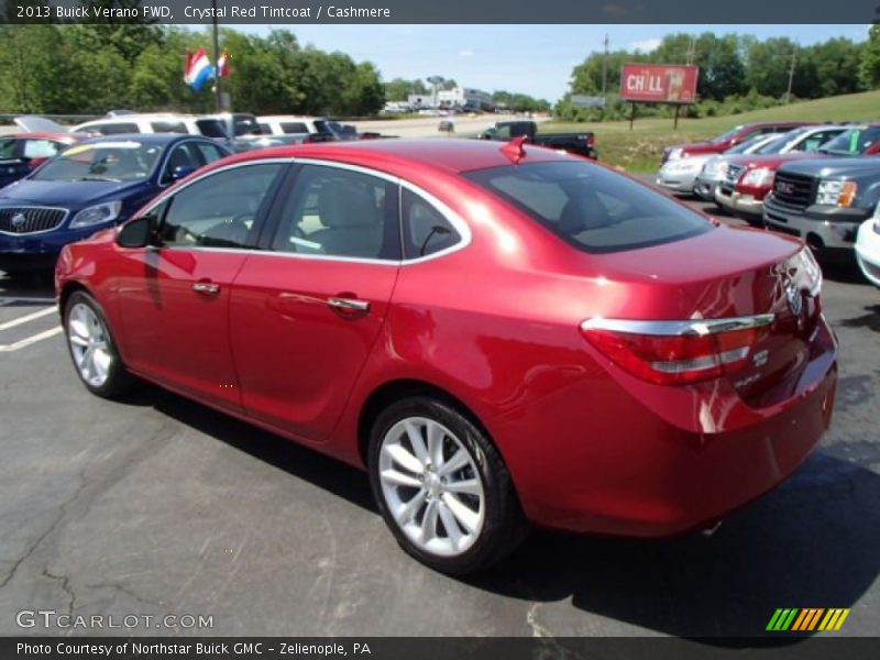 Crystal Red Tintcoat / Cashmere 2013 Buick Verano FWD
