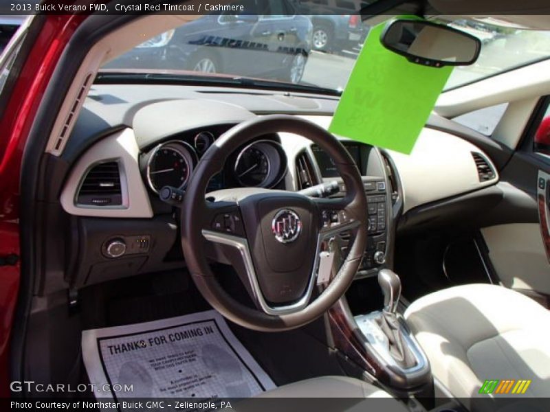 Crystal Red Tintcoat / Cashmere 2013 Buick Verano FWD