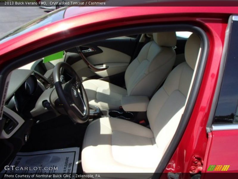 Crystal Red Tintcoat / Cashmere 2013 Buick Verano FWD