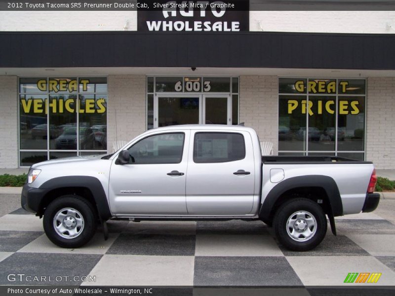 Silver Streak Mica / Graphite 2012 Toyota Tacoma SR5 Prerunner Double Cab