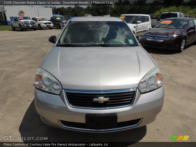 Silverstone Metallic / Titanium Gray 2008 Chevrolet Malibu Classic LS Sedan