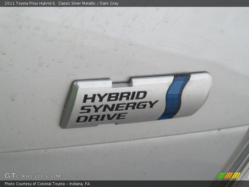 Classic Silver Metallic / Dark Gray 2011 Toyota Prius Hybrid II