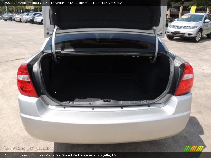 Silverstone Metallic / Titanium Gray 2008 Chevrolet Malibu Classic LS Sedan