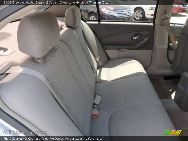 Silverstone Metallic / Titanium Gray 2008 Chevrolet Malibu Classic LS Sedan