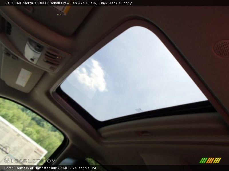 Onyx Black / Ebony 2013 GMC Sierra 3500HD Denali Crew Cab 4x4 Dually