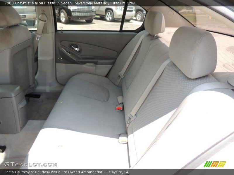 Silverstone Metallic / Titanium Gray 2008 Chevrolet Malibu Classic LS Sedan