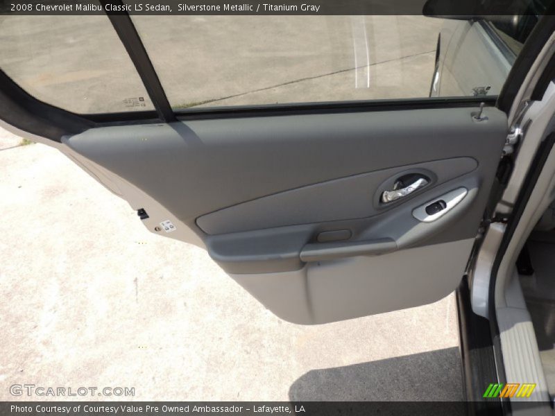 Silverstone Metallic / Titanium Gray 2008 Chevrolet Malibu Classic LS Sedan