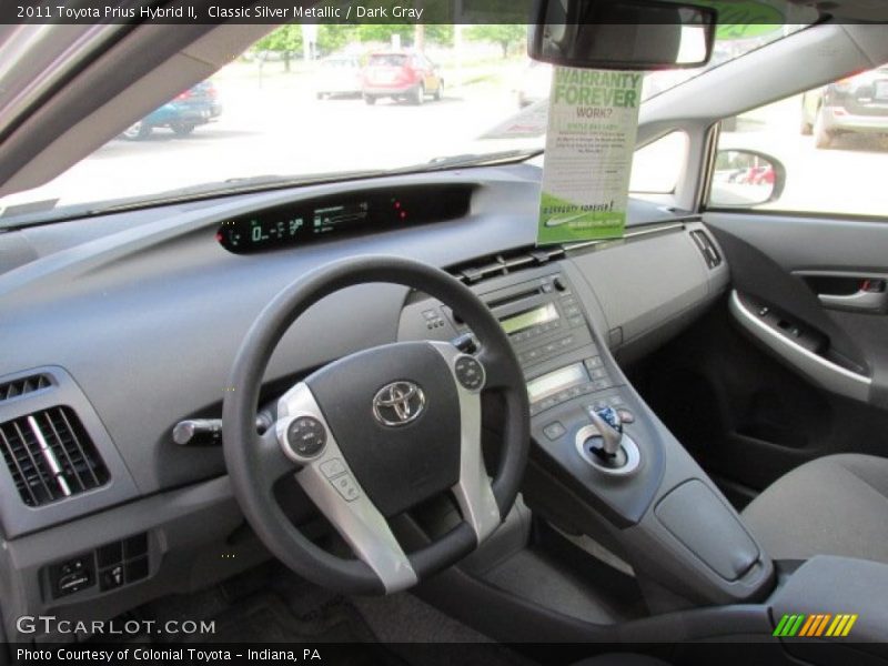 Classic Silver Metallic / Dark Gray 2011 Toyota Prius Hybrid II