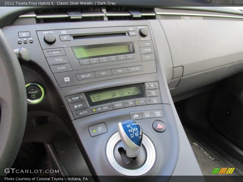 Classic Silver Metallic / Dark Gray 2011 Toyota Prius Hybrid II