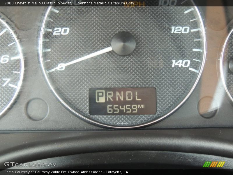 Silverstone Metallic / Titanium Gray 2008 Chevrolet Malibu Classic LS Sedan
