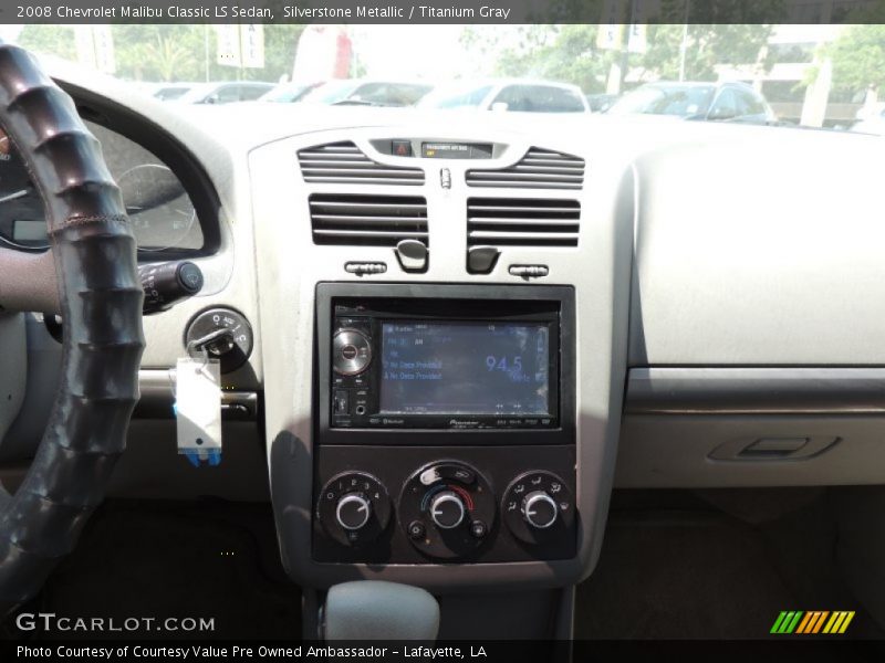 Silverstone Metallic / Titanium Gray 2008 Chevrolet Malibu Classic LS Sedan