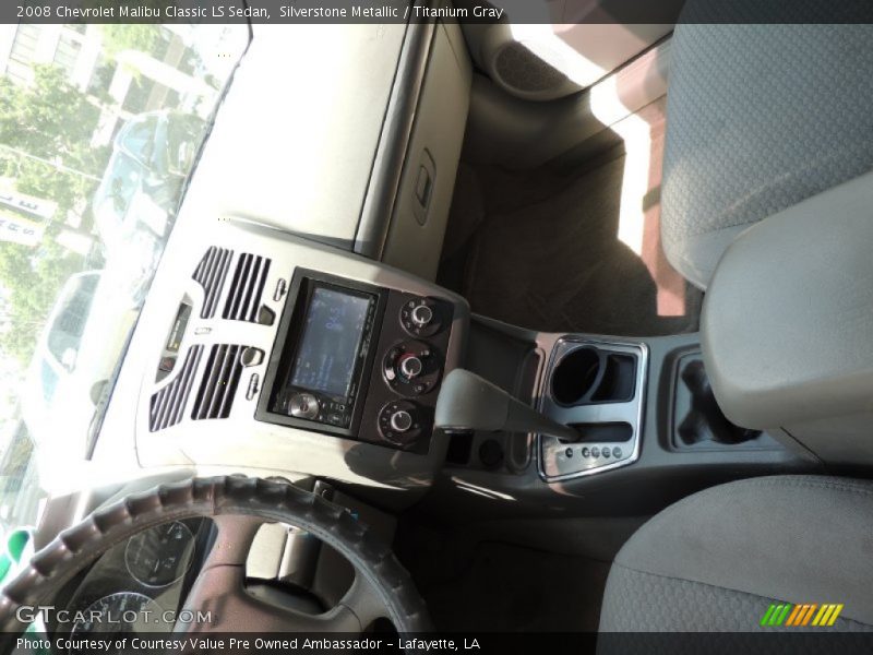Silverstone Metallic / Titanium Gray 2008 Chevrolet Malibu Classic LS Sedan