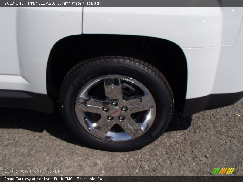 Summit White / Jet Black 2013 GMC Terrain SLE AWD