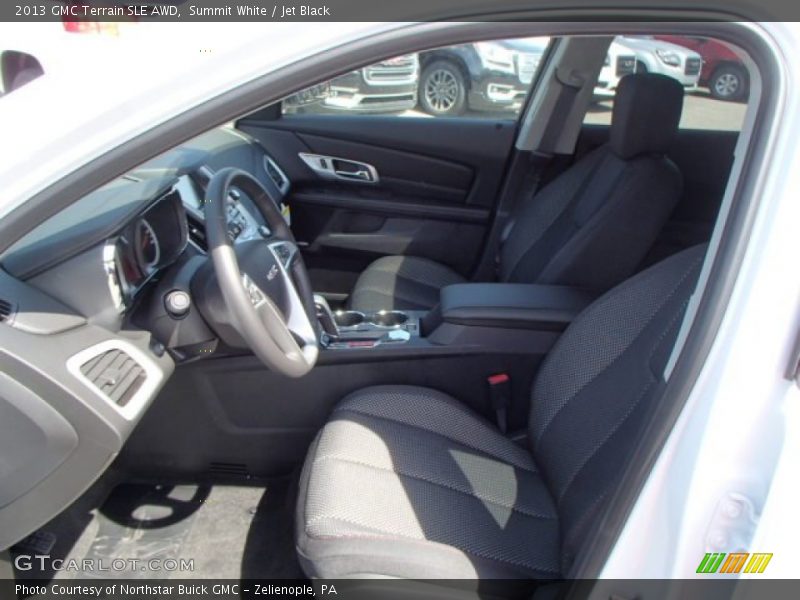 Summit White / Jet Black 2013 GMC Terrain SLE AWD