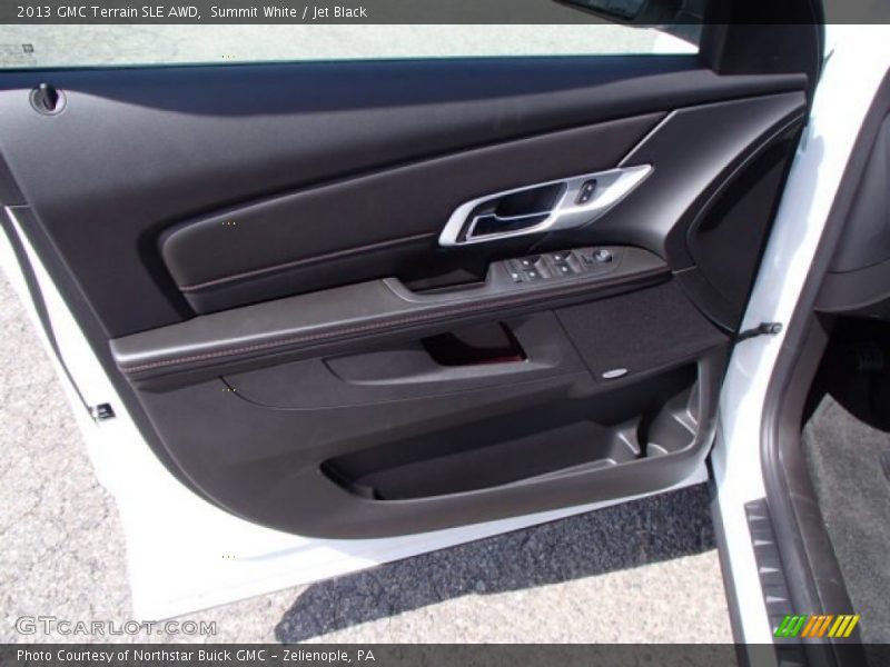 Summit White / Jet Black 2013 GMC Terrain SLE AWD