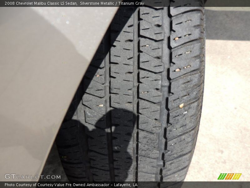 Silverstone Metallic / Titanium Gray 2008 Chevrolet Malibu Classic LS Sedan