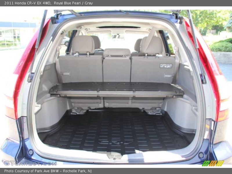 Royal Blue Pearl / Gray 2011 Honda CR-V EX 4WD