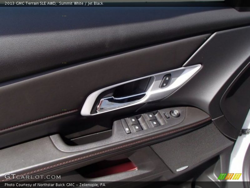 Summit White / Jet Black 2013 GMC Terrain SLE AWD