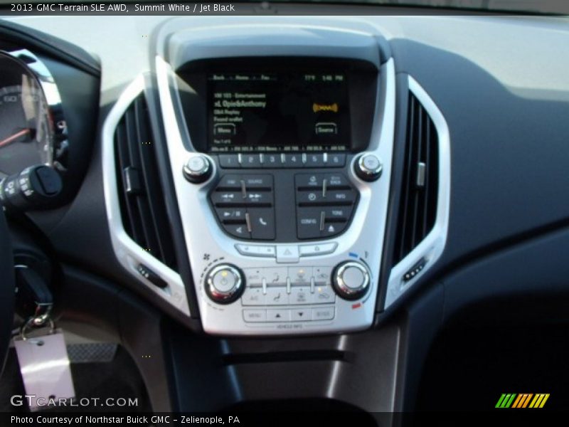 Summit White / Jet Black 2013 GMC Terrain SLE AWD