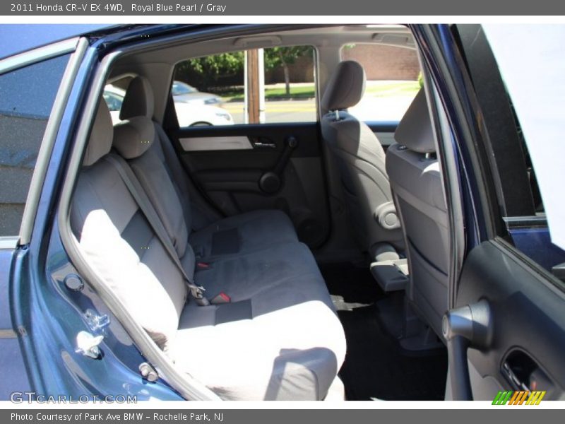 Royal Blue Pearl / Gray 2011 Honda CR-V EX 4WD