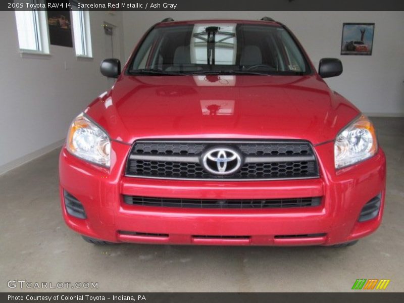 Barcelona Red Metallic / Ash Gray 2009 Toyota RAV4 I4