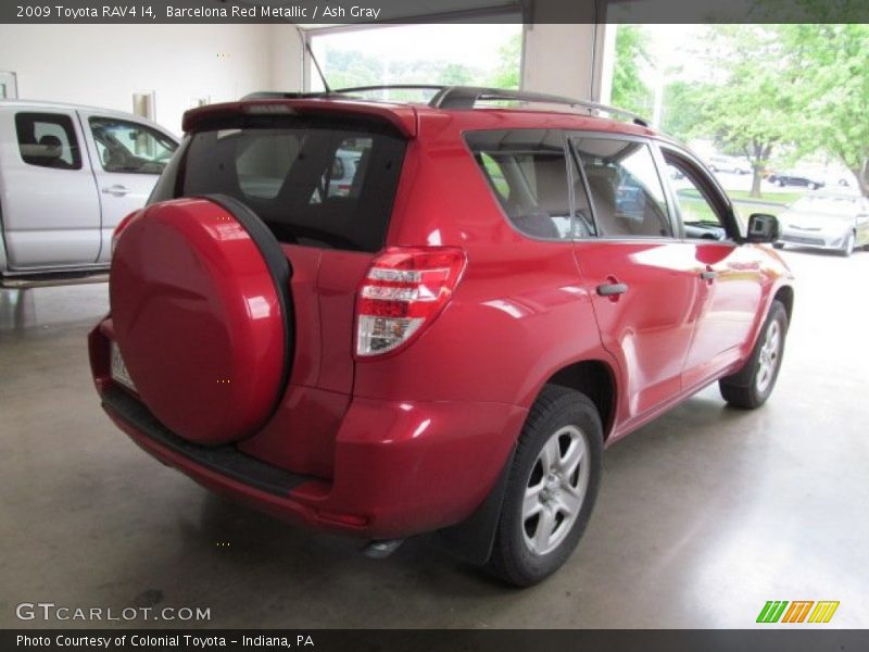 Barcelona Red Metallic / Ash Gray 2009 Toyota RAV4 I4