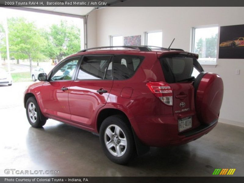 Barcelona Red Metallic / Ash Gray 2009 Toyota RAV4 I4