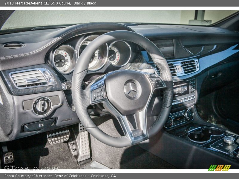 Black / Black 2013 Mercedes-Benz CLS 550 Coupe