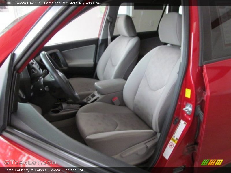 Barcelona Red Metallic / Ash Gray 2009 Toyota RAV4 I4