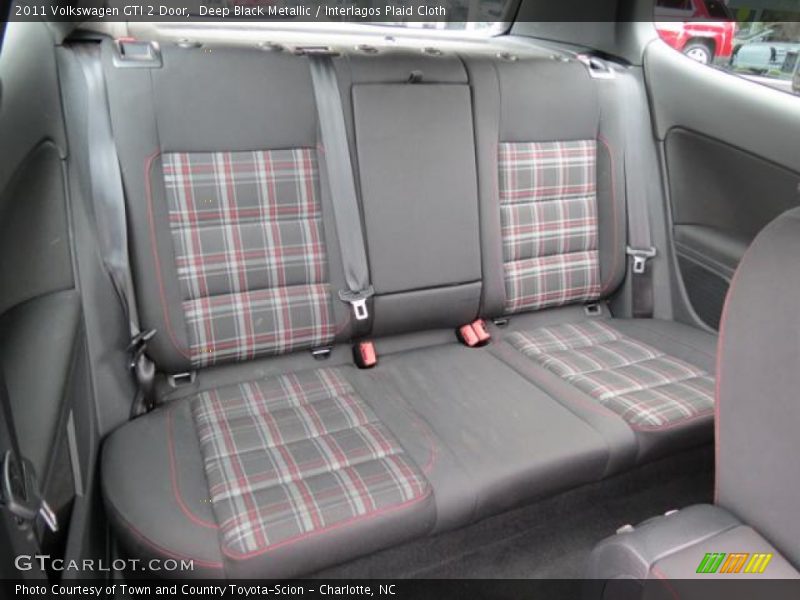 Deep Black Metallic / Interlagos Plaid Cloth 2011 Volkswagen GTI 2 Door